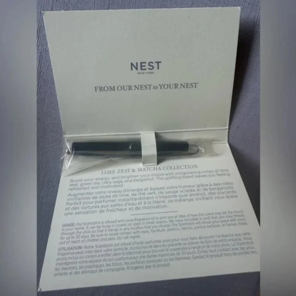 NEST New York Wellness Scentstick in Lime Zest & Matcha
